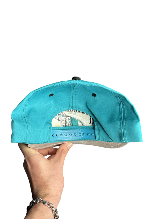 1990s Florida Marlins Teal Snapback Hat (One Size)