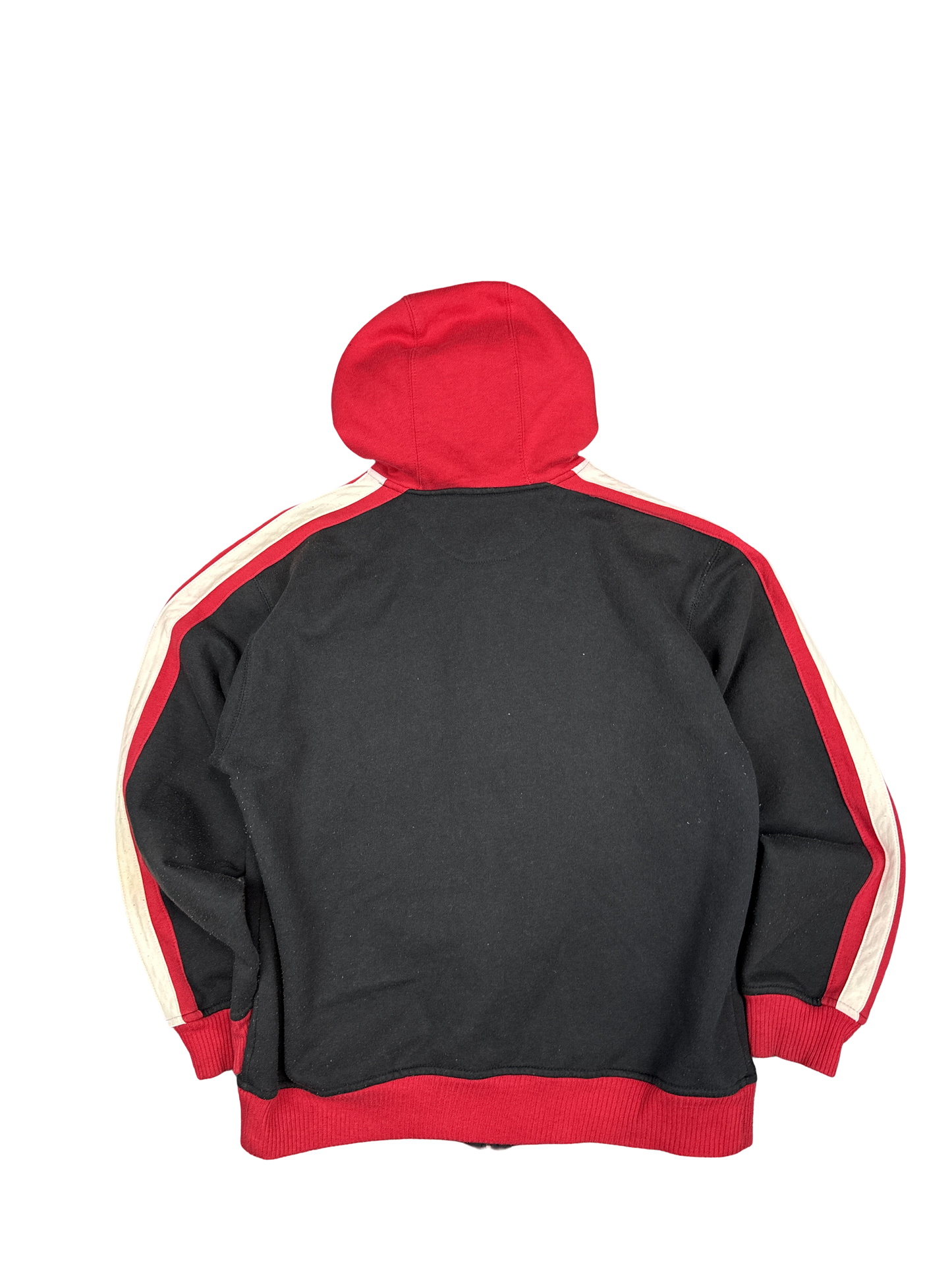 Y2K Ecko Unltd Red and Black Zip-Up Hoodie (L)
