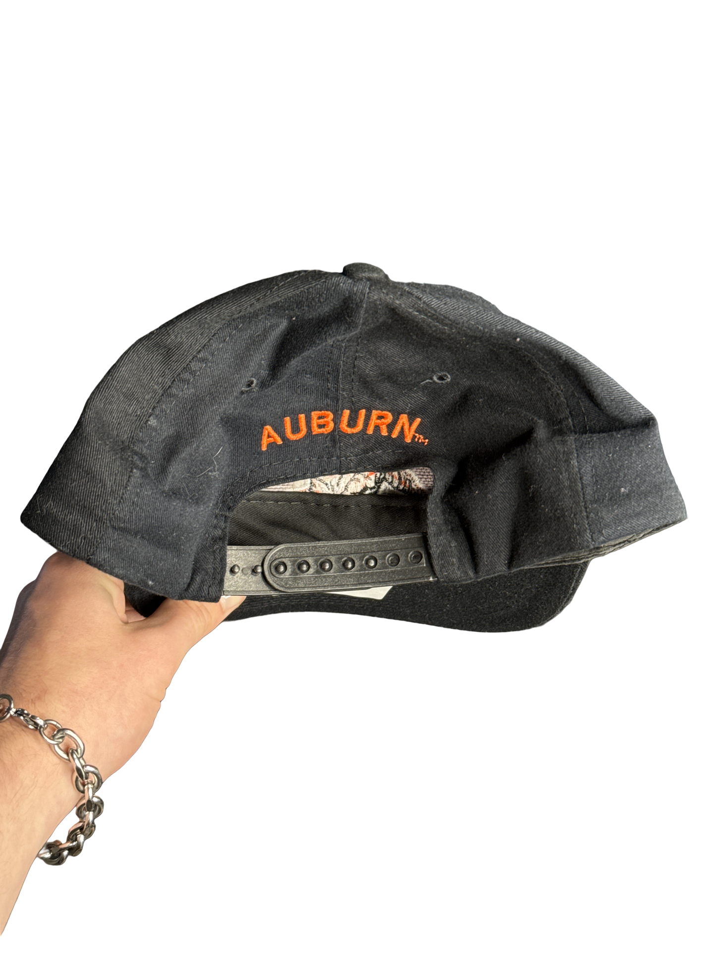 1990s Auburn Tigers Embroidered Snapback Hat (One Size)