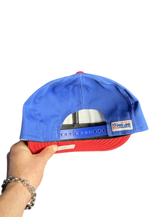 1990s NFL Giants Pro Line Snapback Hat (O/S)