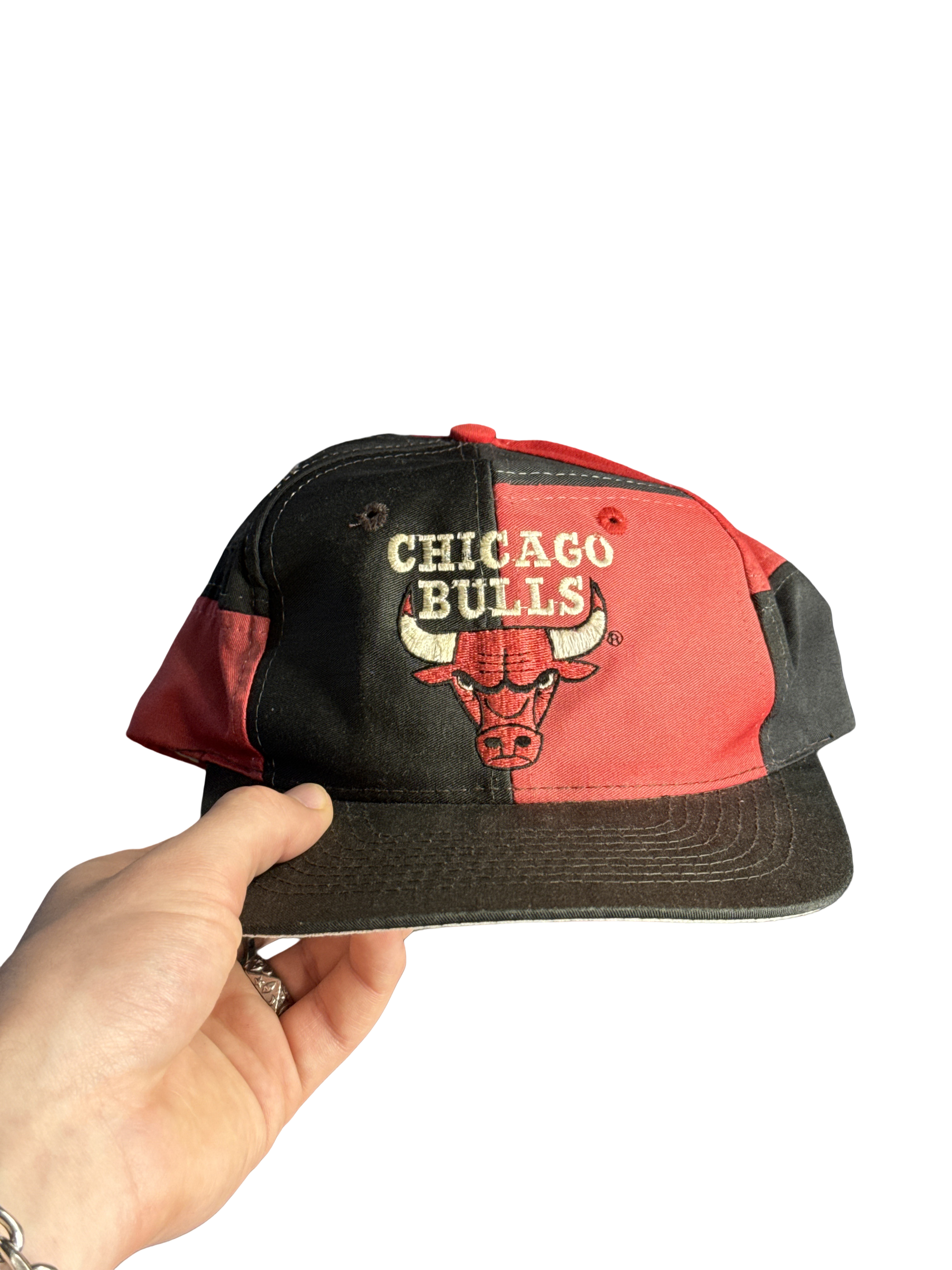 1990s Chicago Bulls NBA Snapback Hat (One Size)