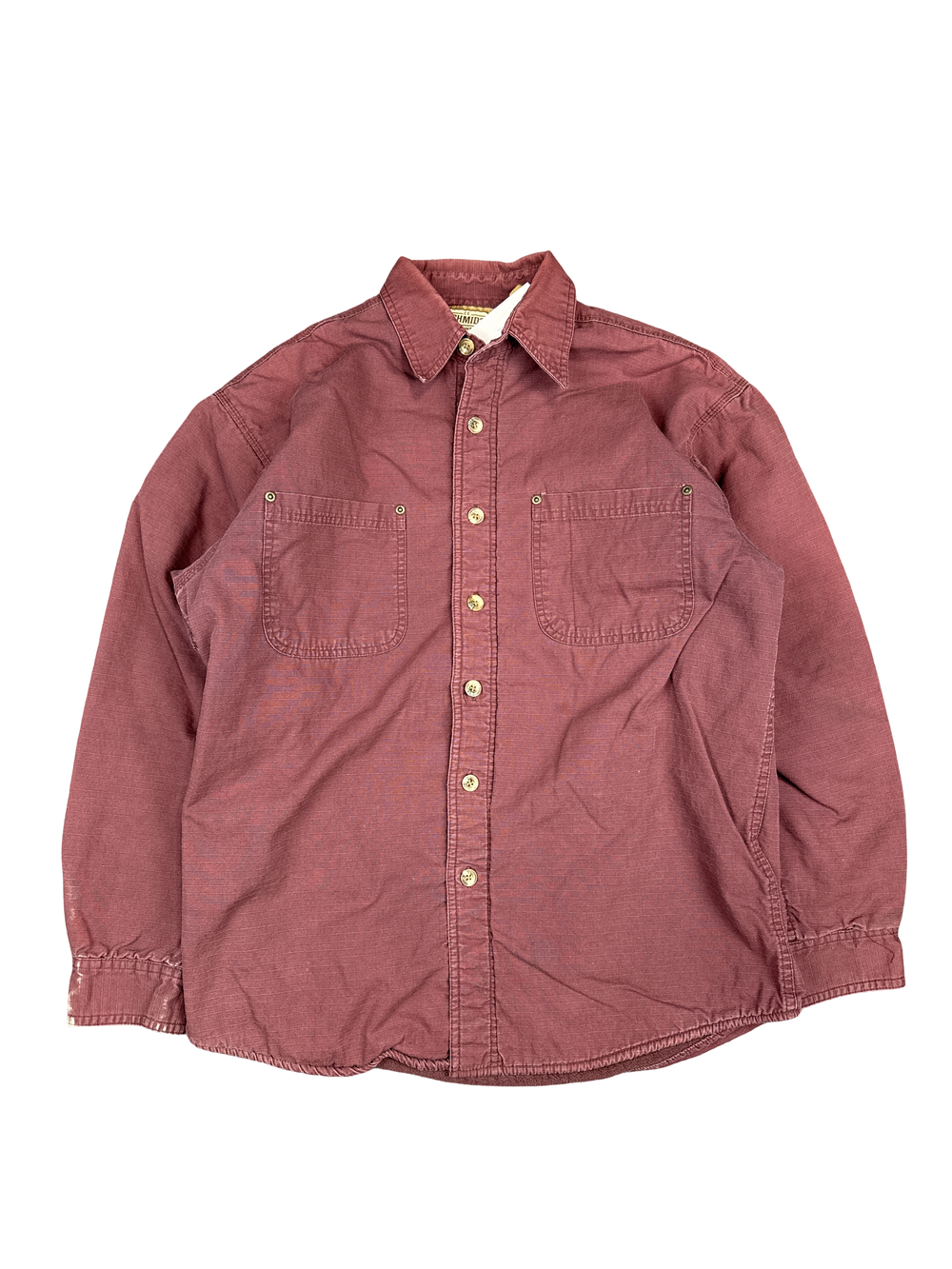 C.E. Schmidt Workwear Fleece-Lined Button-Up Shirt (M)
