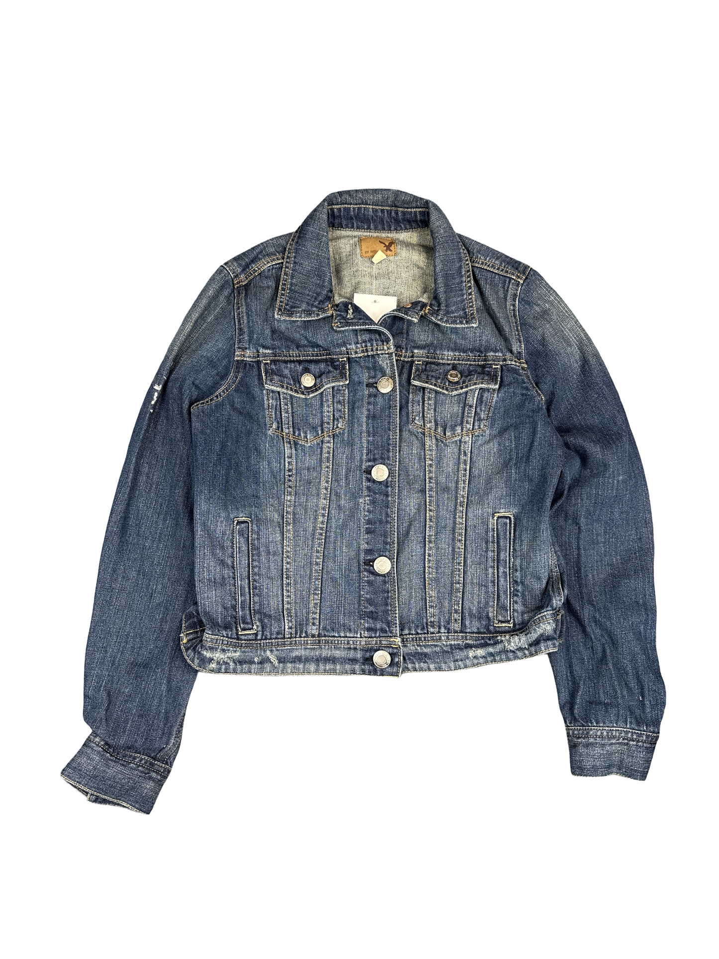 American Eagle Outfitters Denim Jean Jacket (S)