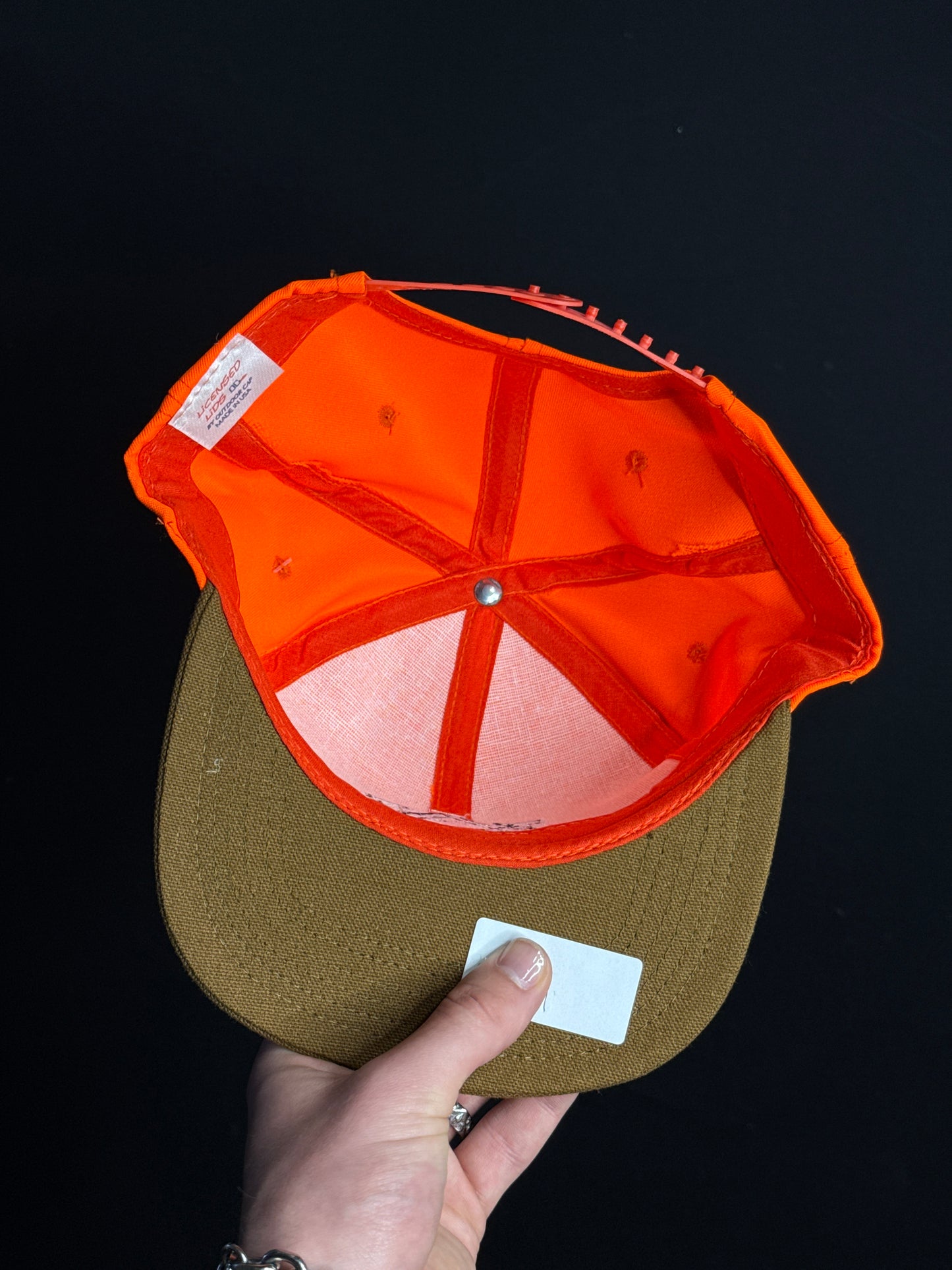 Auburn Tigers Orange Snapback Hat (One Size) 33