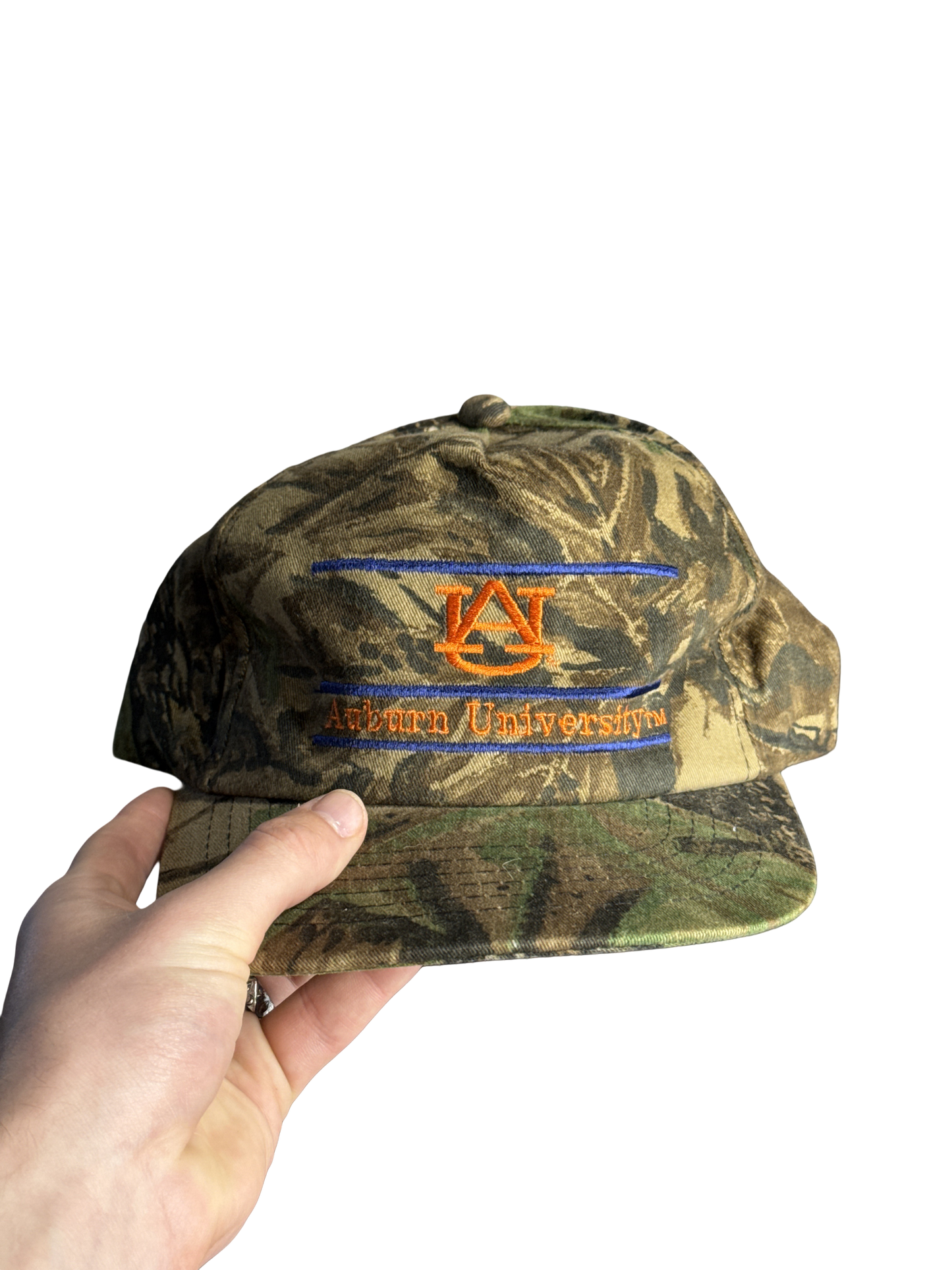 Auburn University Camo Snapback Hat (One Size)