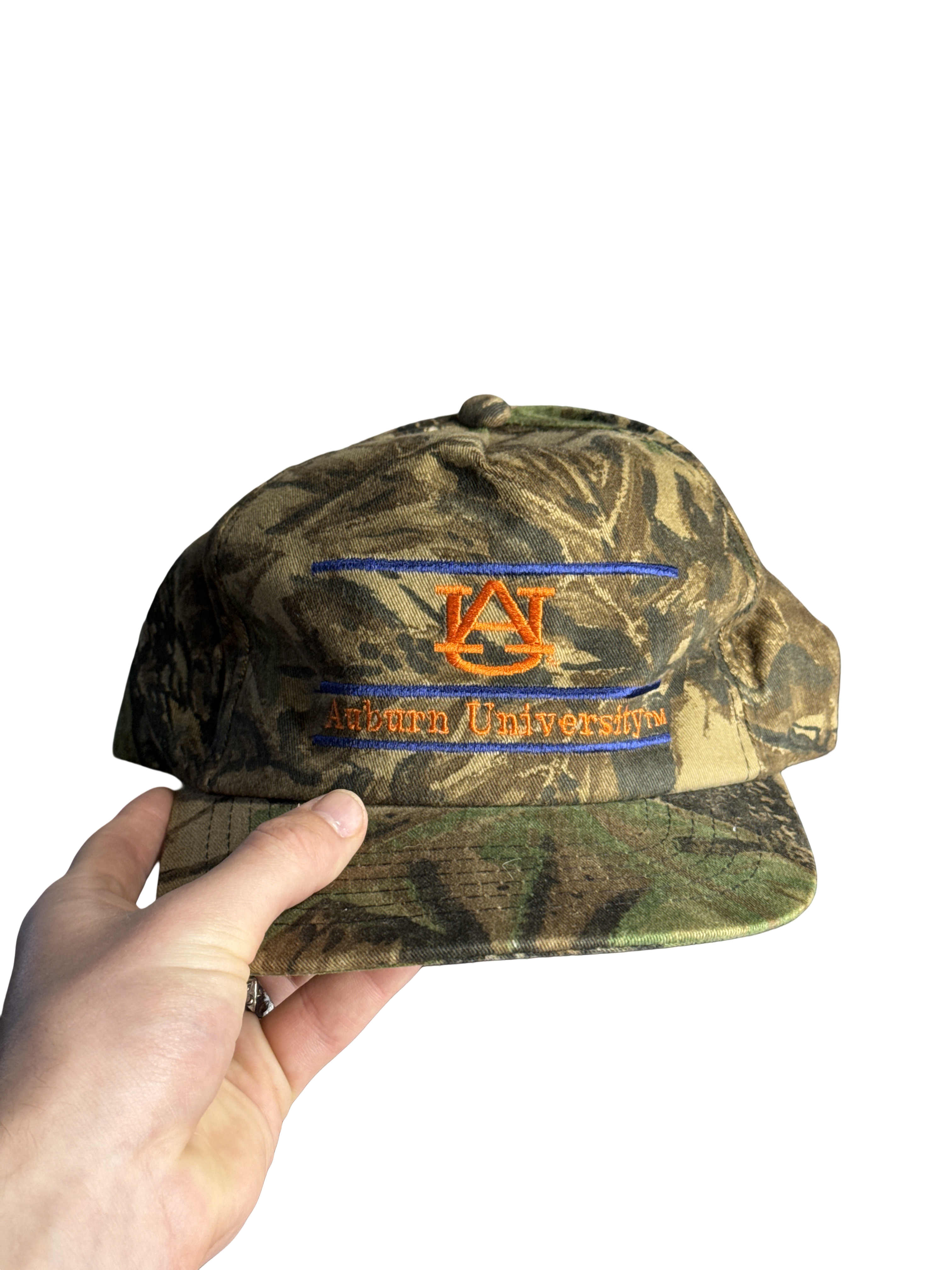 Auburn University Camo Snapback Hat (One Size)