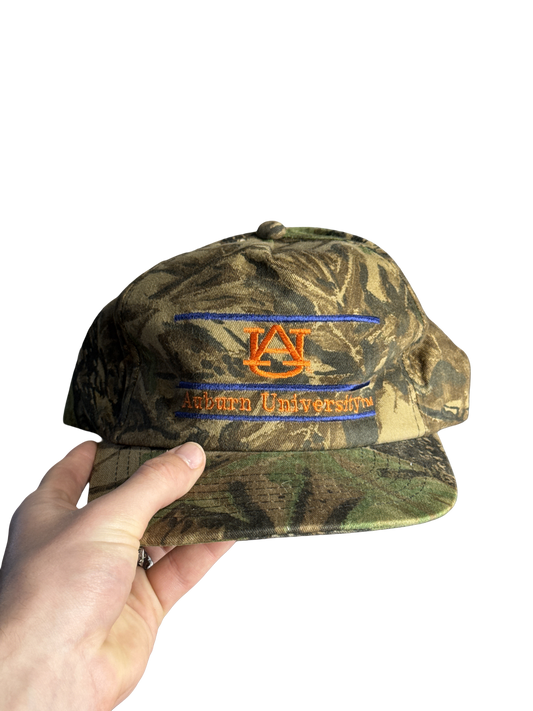 Auburn University Camo Snapback Hat (One Size)