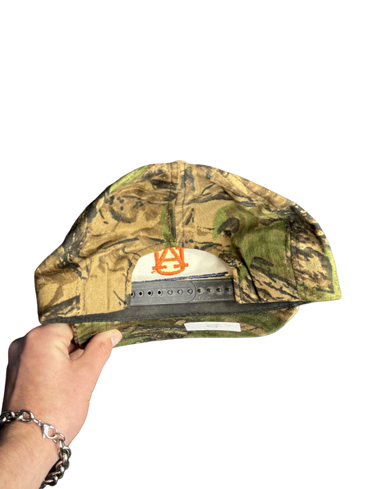 Auburn University Camo Snapback Hat (One Size)
