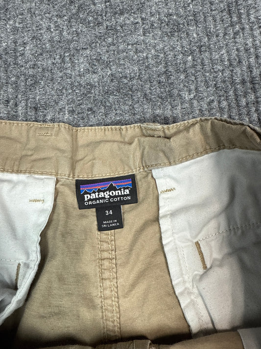 Patagonia Organic Cotton Khaki Shorts (L)