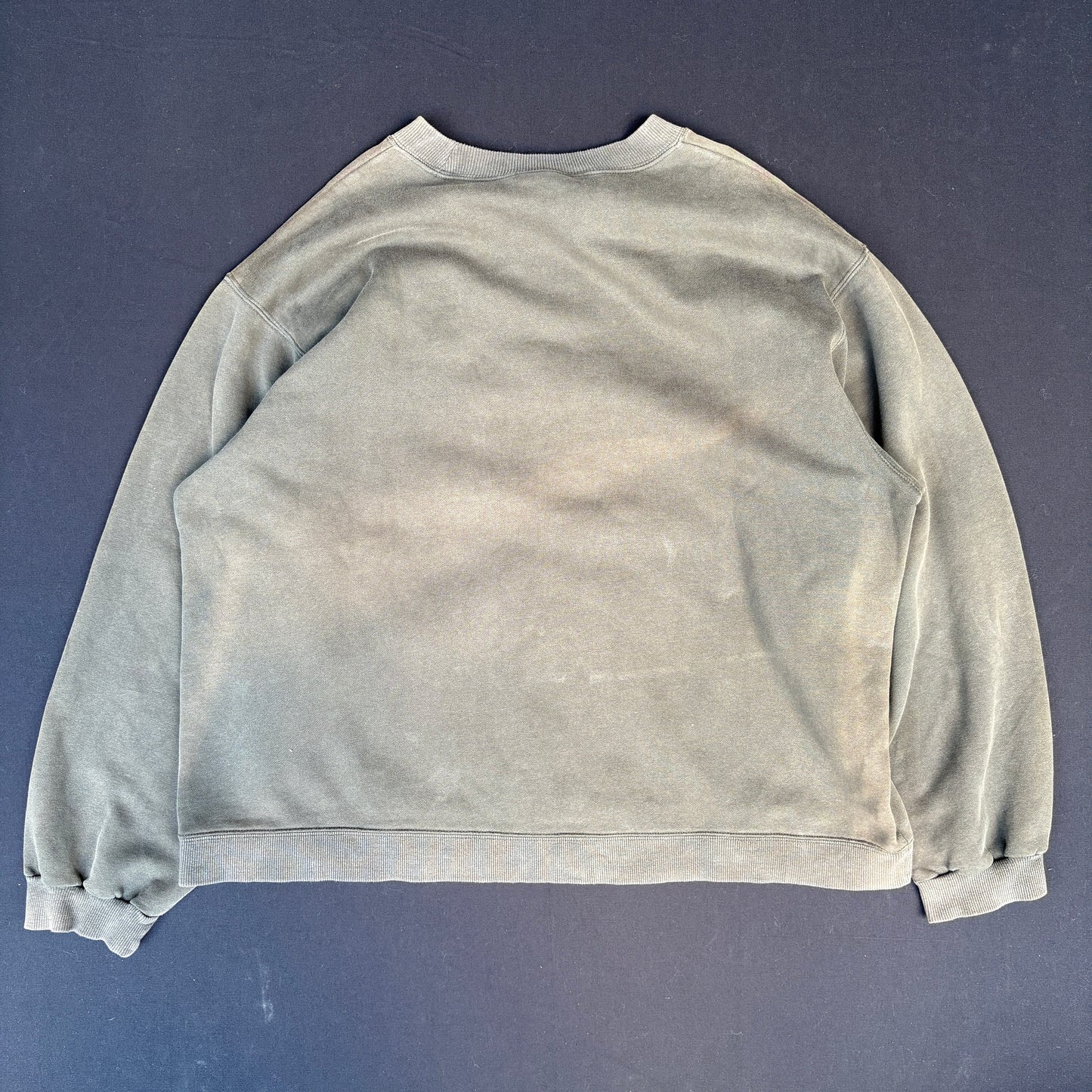 Adidas Olive Crewneck Sweatshirt (2XL)