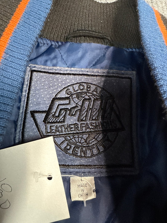 Auburn Tigers Suede Varsity Jacket (L)