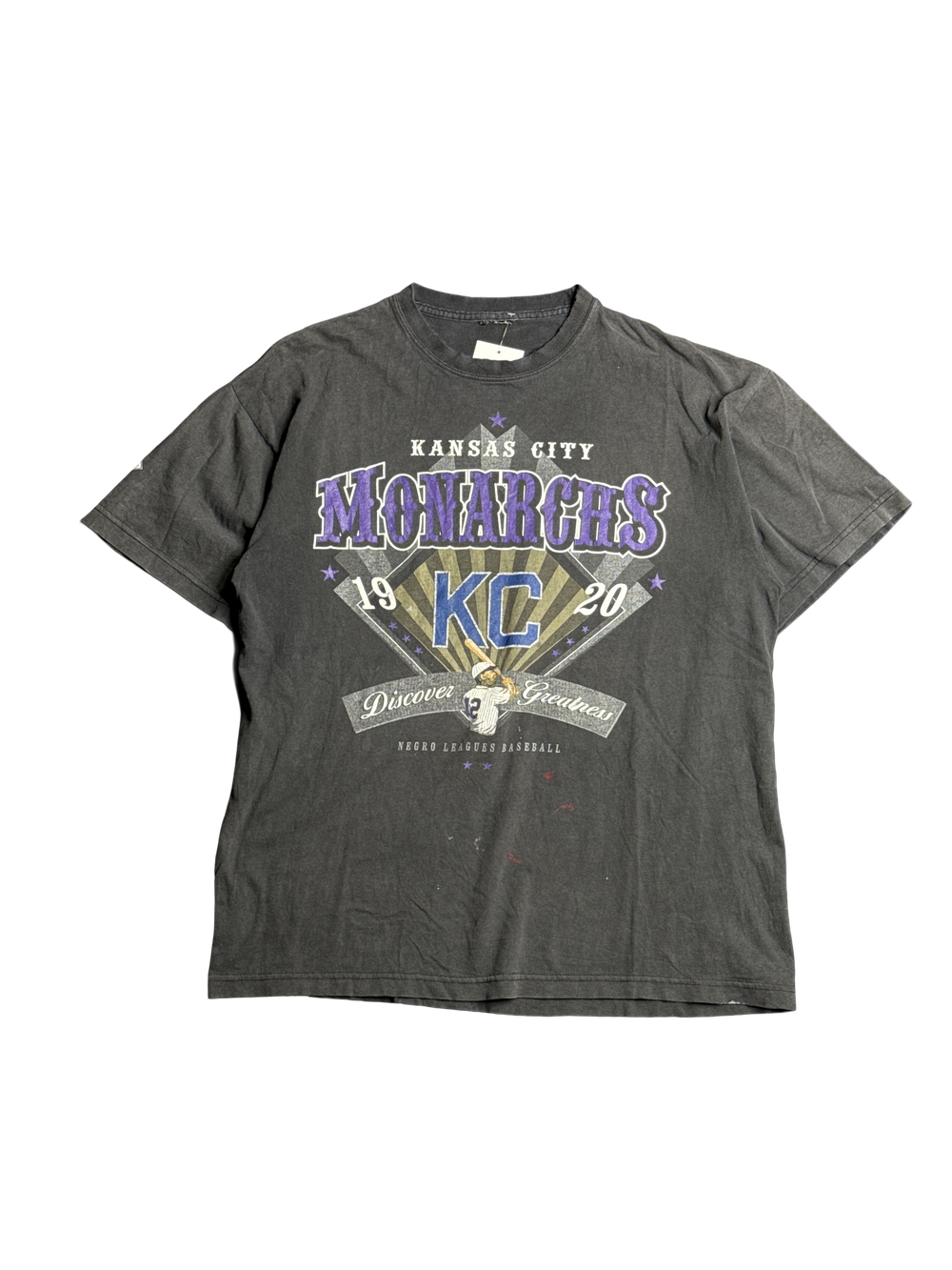 1990s Kansas City Monarchs Negro Leagues Baseball Graphic Tee (L)