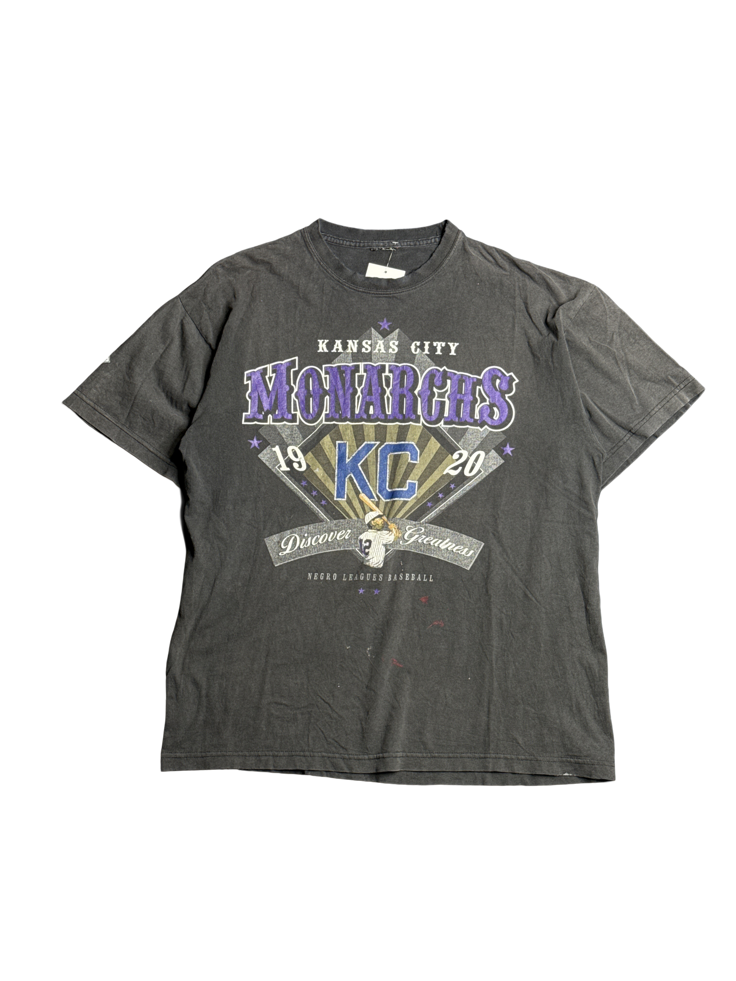 1990s Kansas City Monarchs Negro Leagues Baseball Graphic Tee (L)