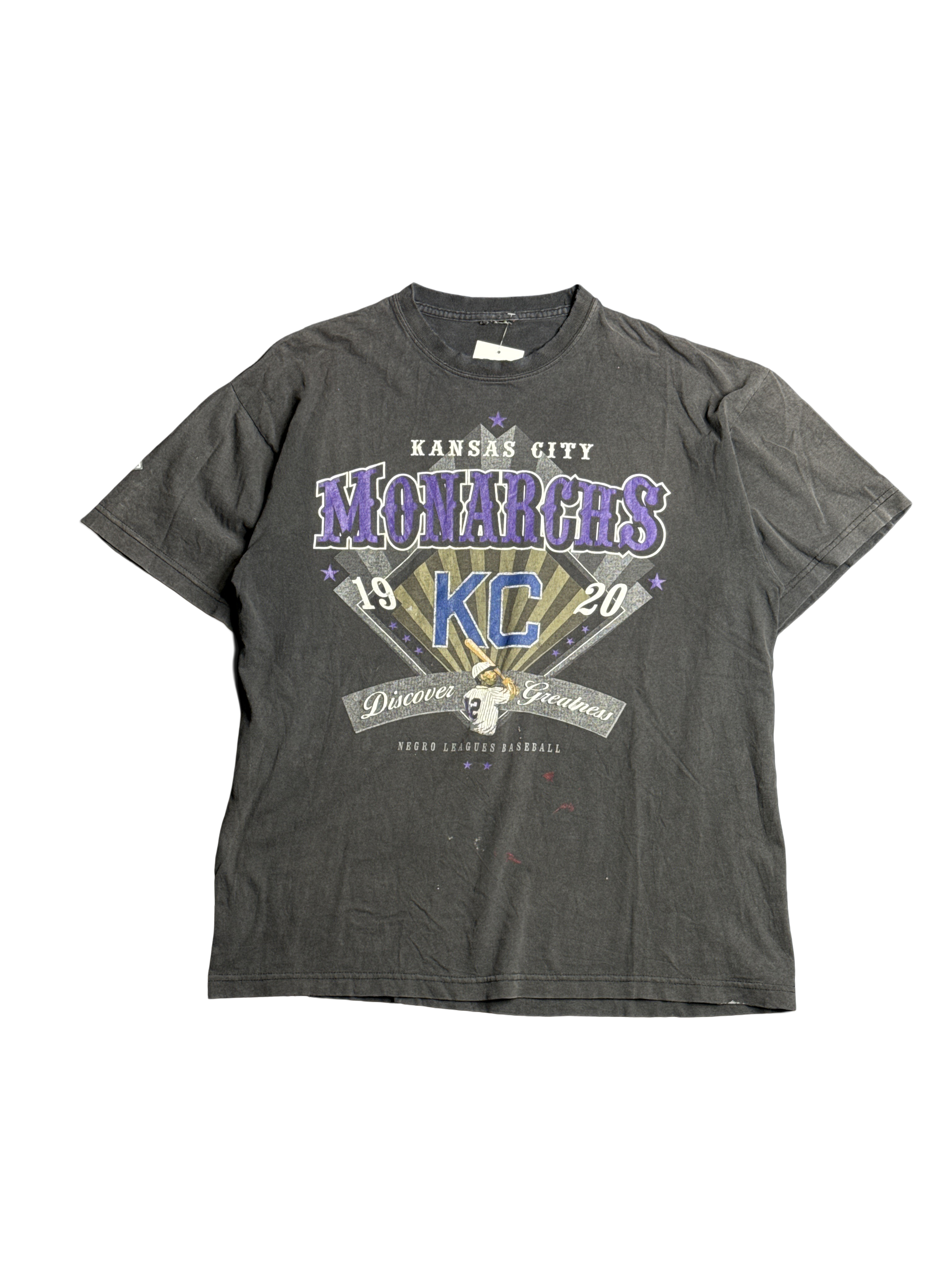 1990s Kansas City Monarchs Negro Leagues Baseball Graphic Tee (L)