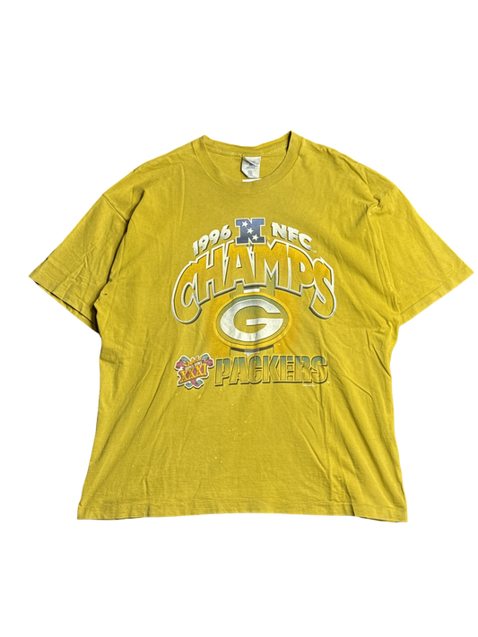 1996 Green Bay Packers NFC Champs Graphic Tee (2XL)