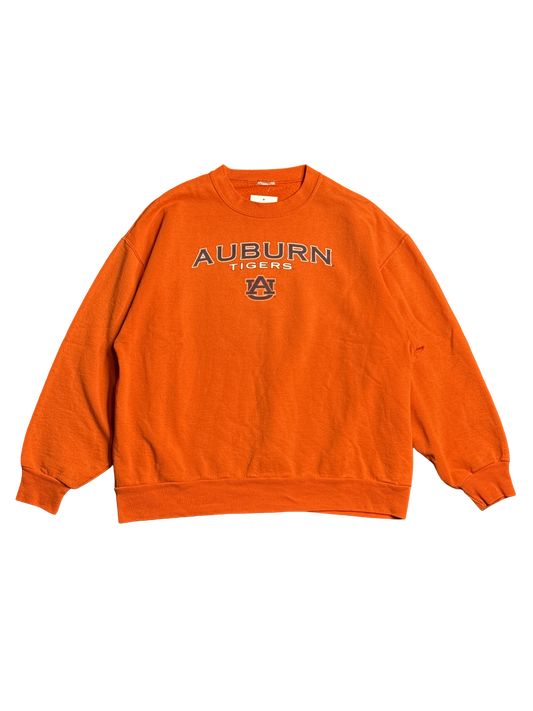 Auburn Tigers Orange Crewneck Sweatshirt (L)