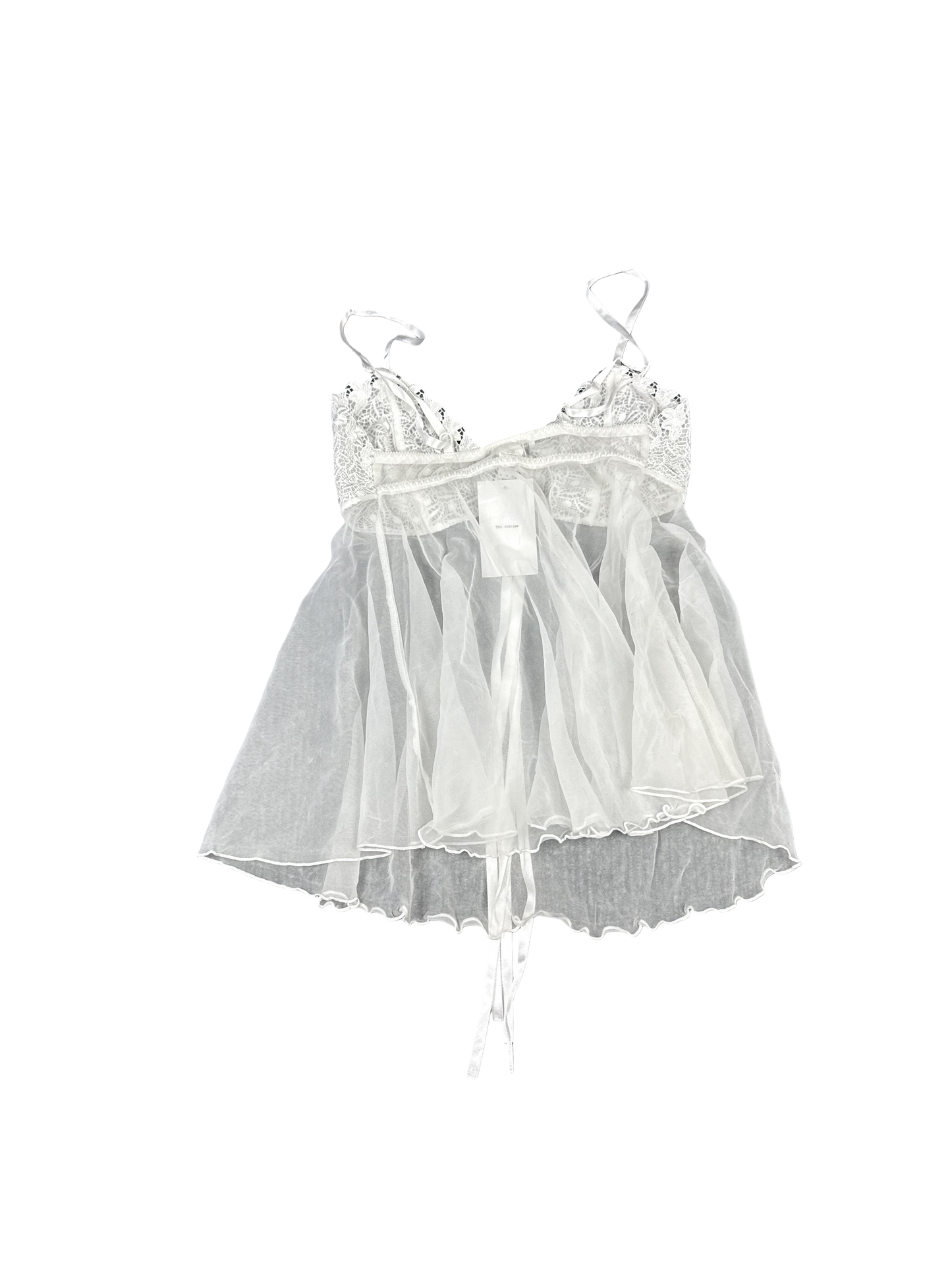 Sheer Lace Babydoll Lingerie Top by Seductive Wear (S)