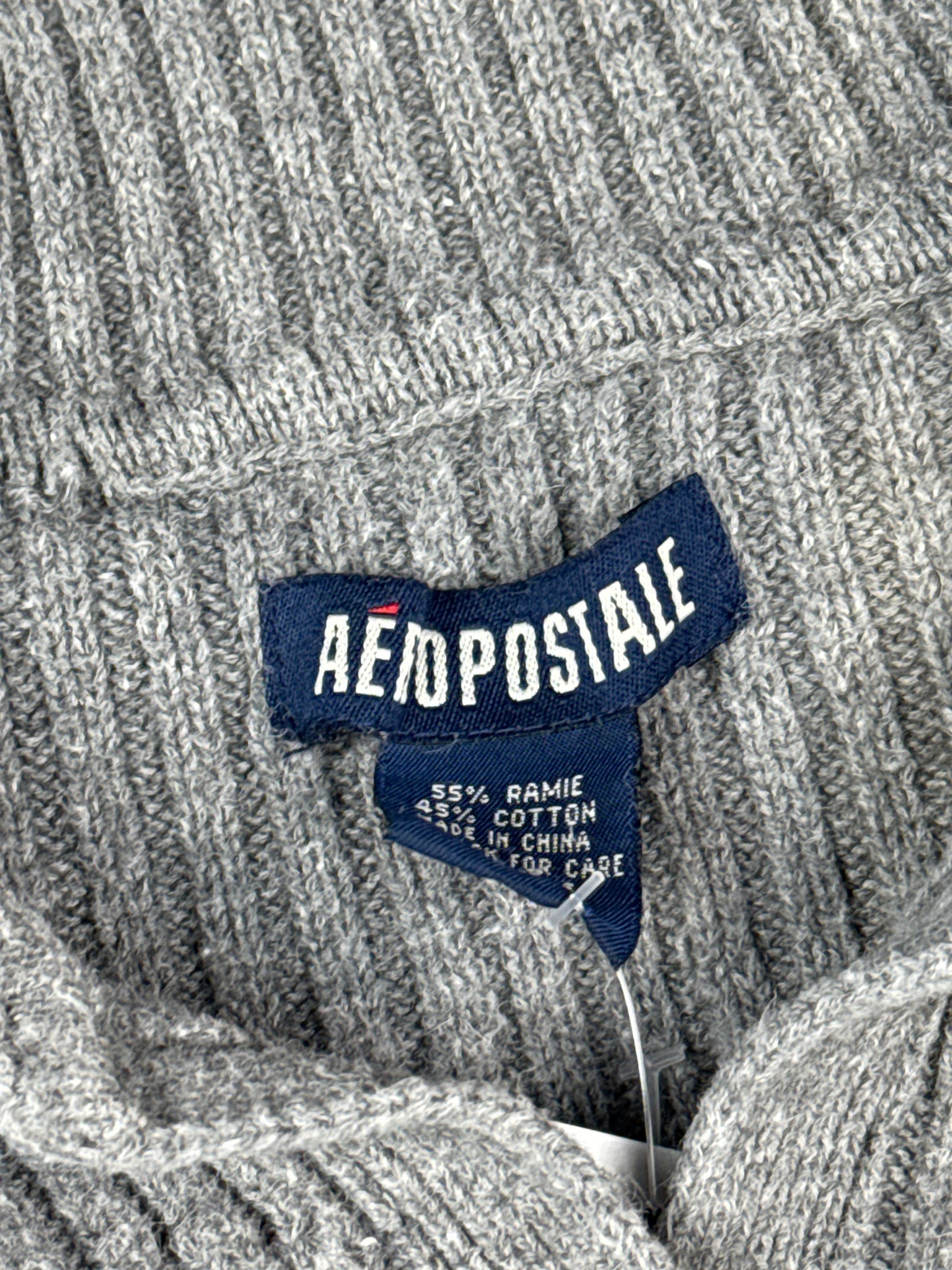 Y2K Aeropostale Ribbed Stripe Knit Pullover (S)