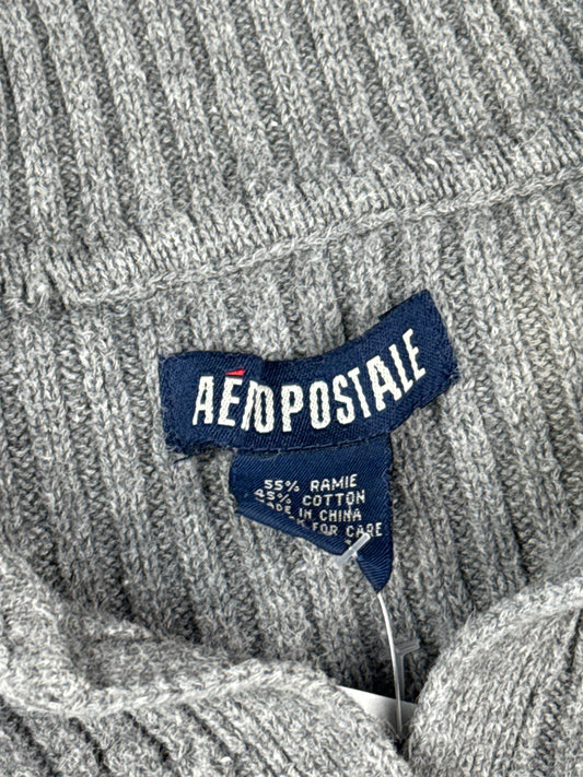 Y2K Aeropostale Ribbed Stripe Knit Pullover (S)