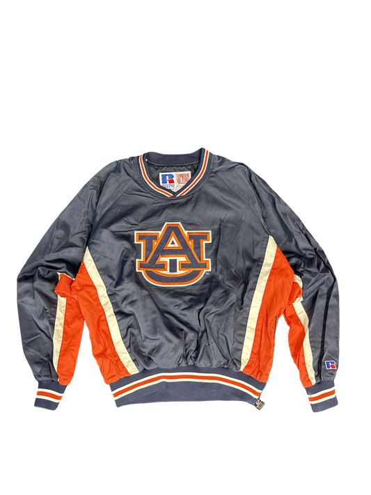 1990s Russell Athletic Auburn University Pullover Windbreaker (2XL)