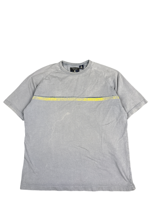 American Eagle Gray Stripe Tee (XL)