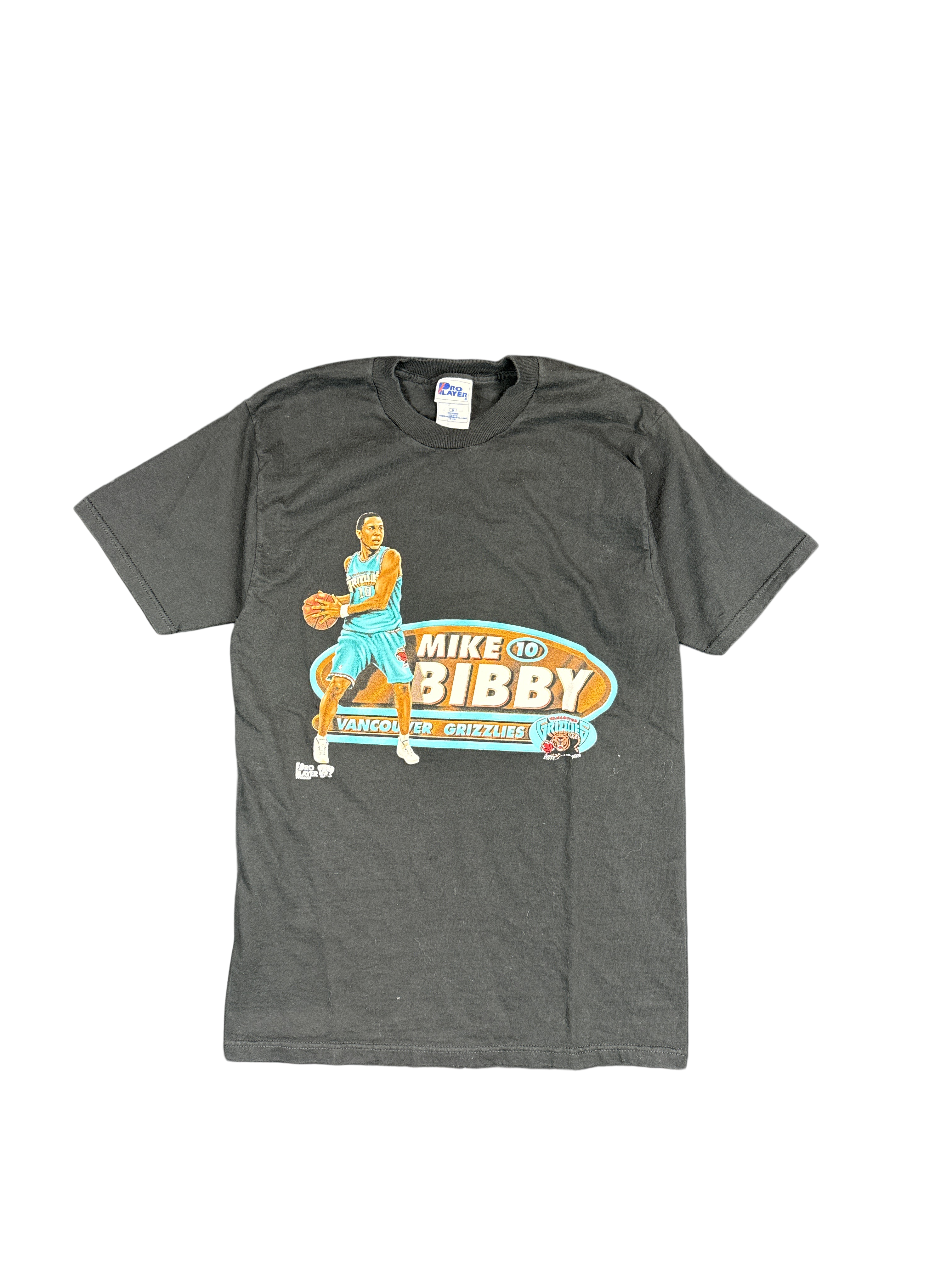 1990s Pro Player Mike Bibby Vancouver Grizzlies T-Shirt (M)