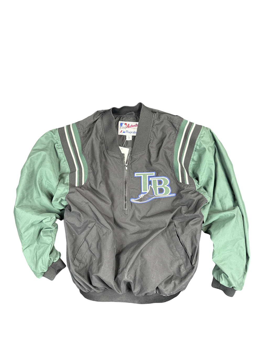 1990s MLB Majestic Tampa Bay Rays Pullover (L)