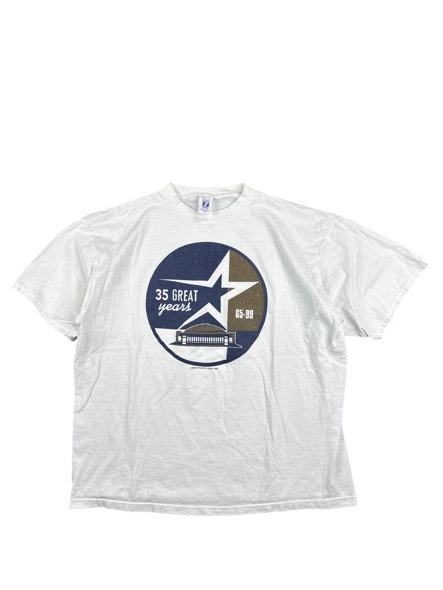 1990s Logo 7 35 Great Years Graphic Tee (2XL)