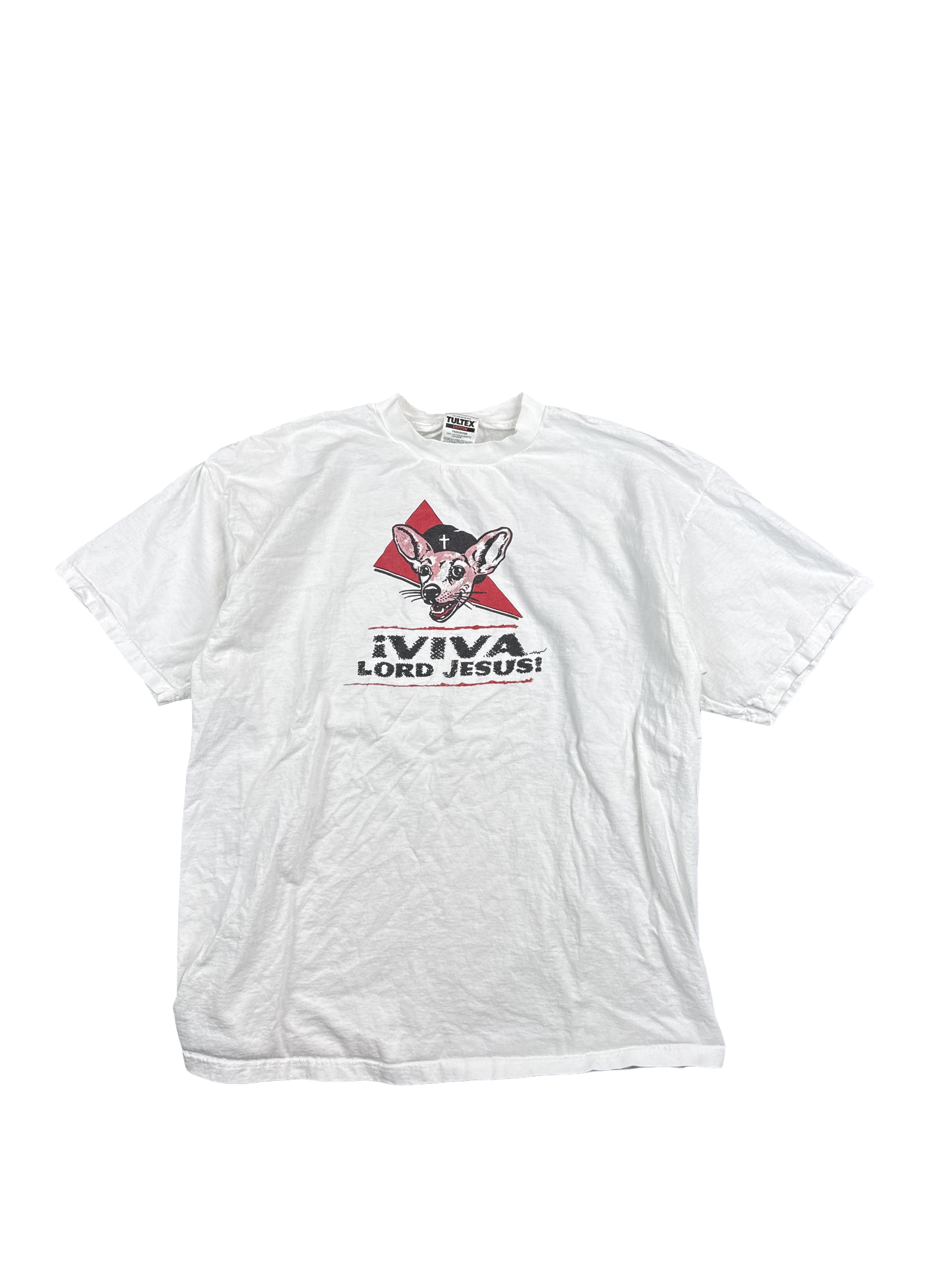 Tultex 'Viva Lord Jesus' Graphic Tee (2XL)