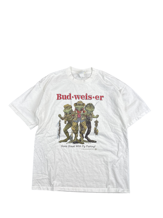 1990s Budweiser Frogs Graphic Tee (L)
