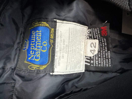 Neptune Garment Co. Black Bomber Jacket (XL)