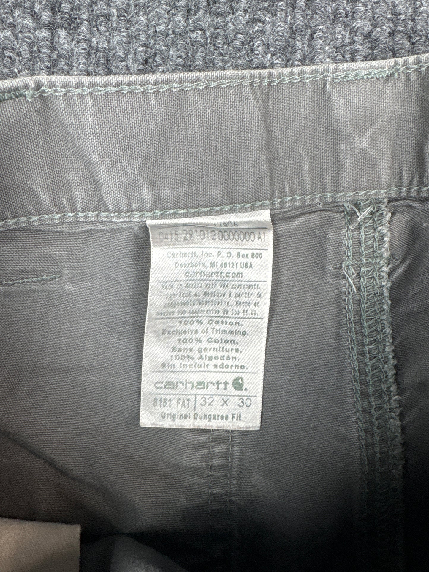 Carhartt Original Fit Work Pants (32x30)