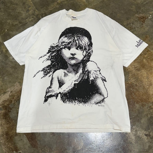 Vintage Les Miserables Girl Tee