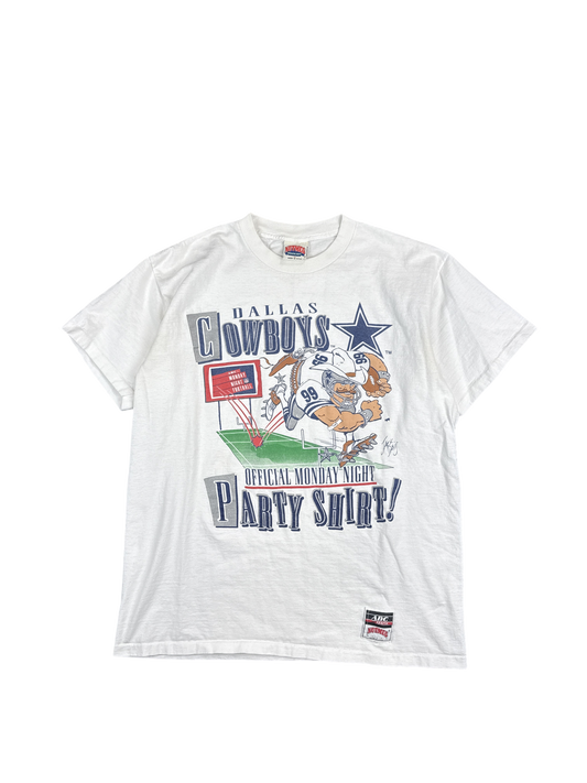 1990s Dallas Cowboys Nutmeg Graphic Party Tee (XL)