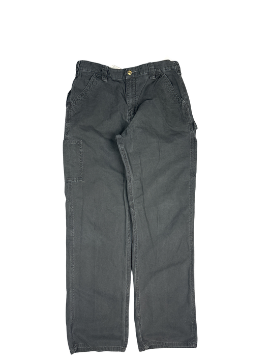 Carhartt Black Original Dungaree Fit Work Pants (34)