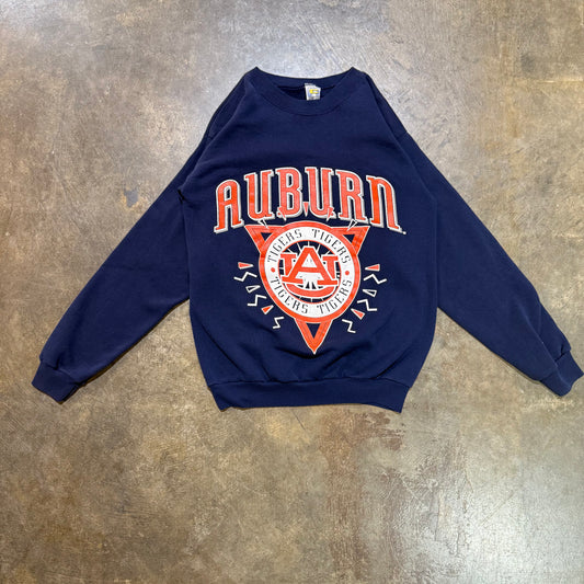 Vintage Auburn Navy Competition Sweatshirt Tigers AU