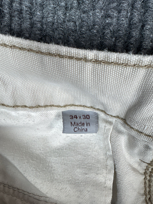 Carhartt Canvas Work Pants 34x30 (L)