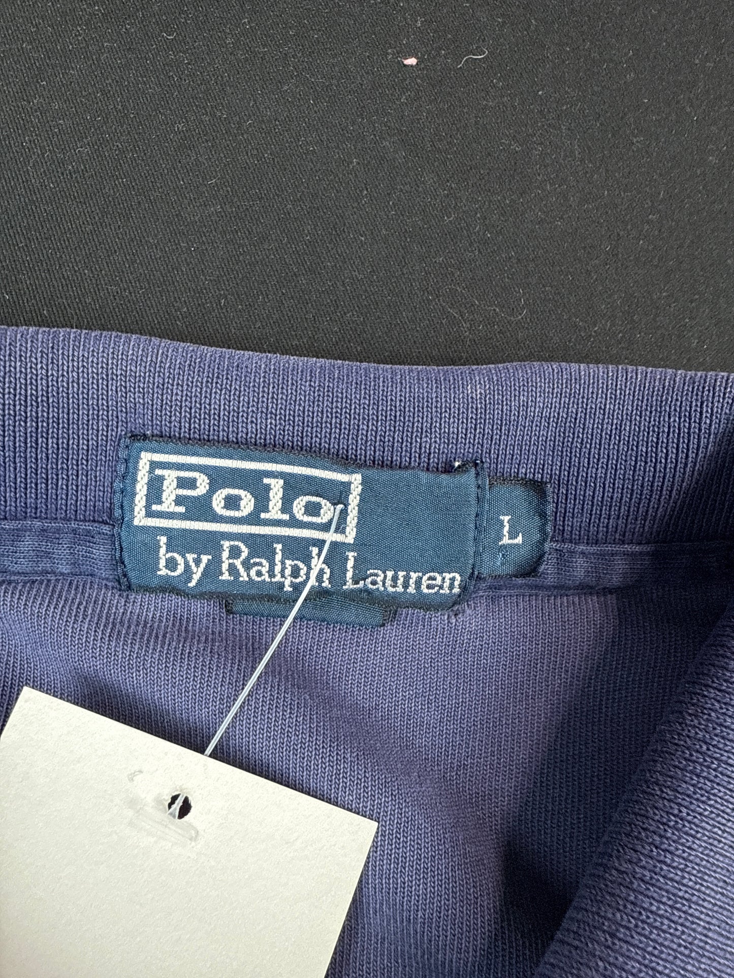 Polo Ralph Lauren Purple Terry Polo Shirt (L)