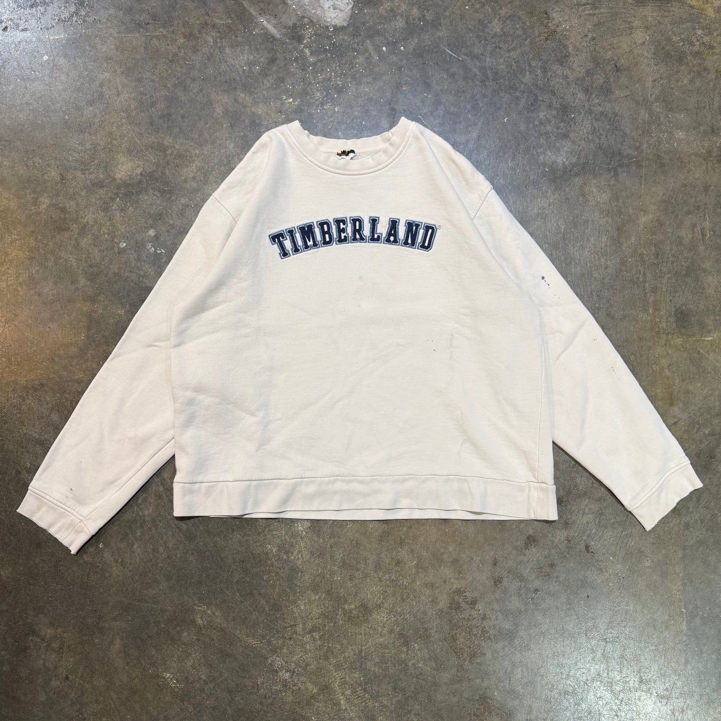 Vintage Timberland Sweatshirt White