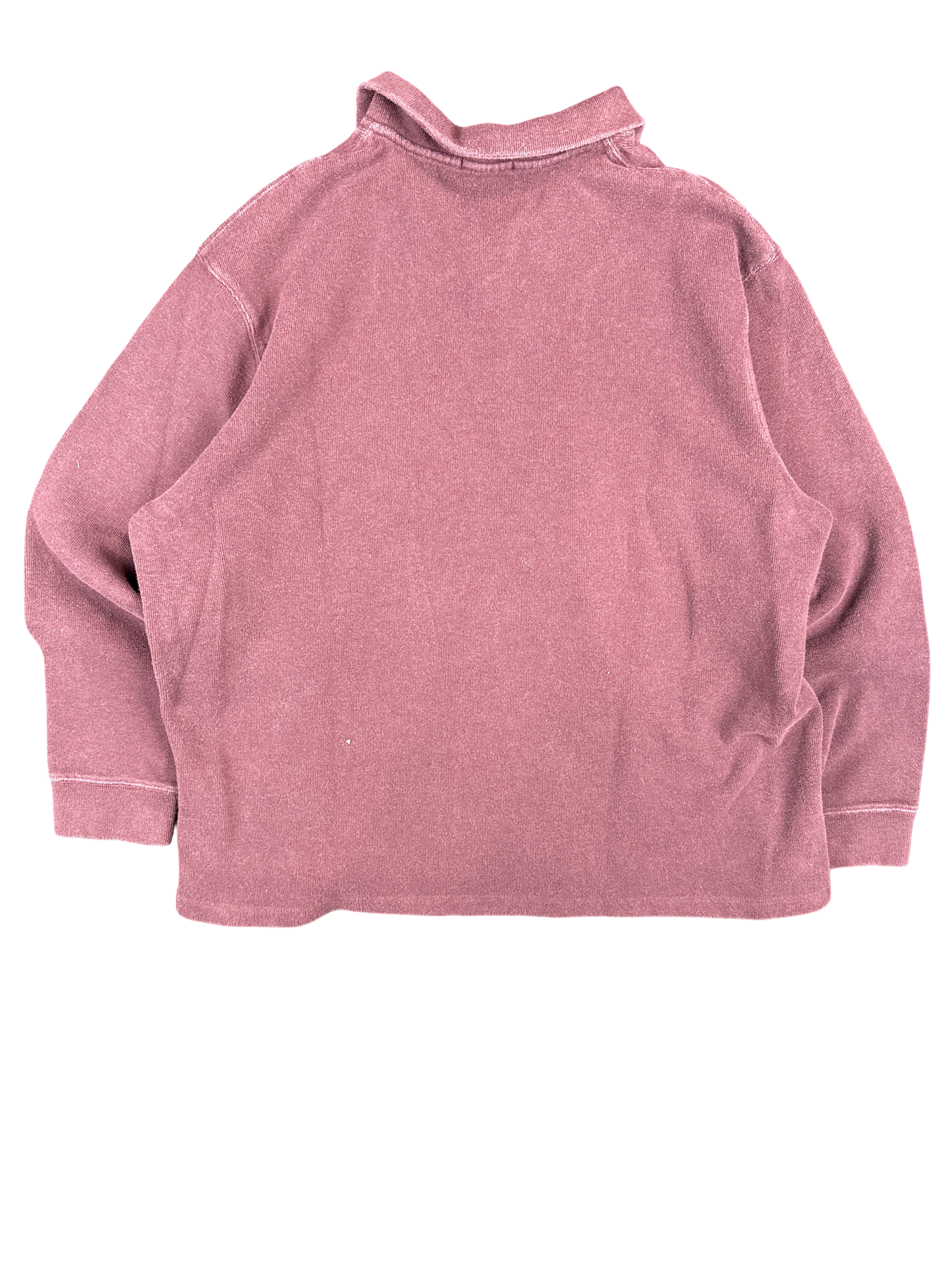 Polo Ralph Lauren Maroon Quarter-Zip Pullover (XXL)