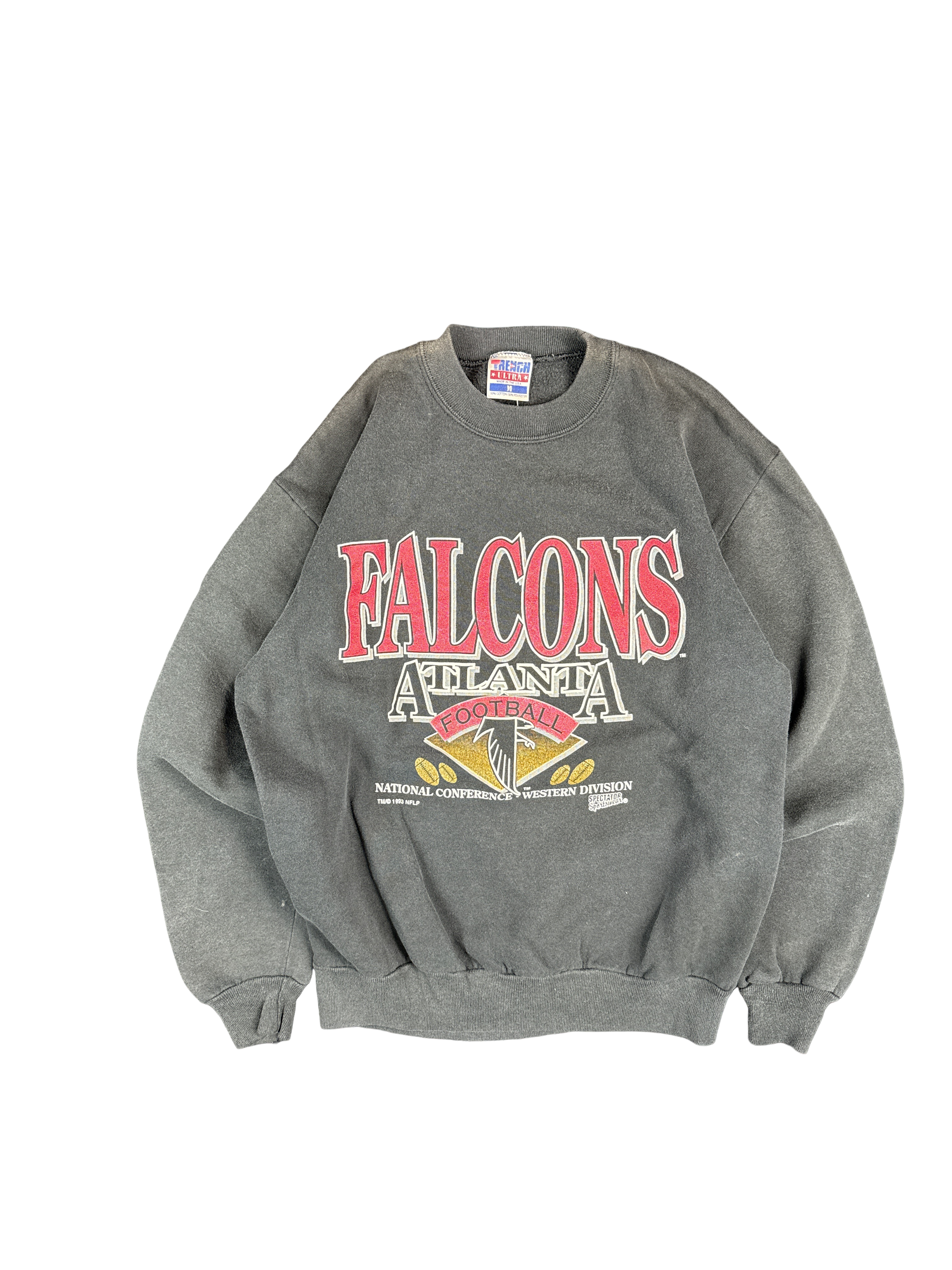 1990s Atlanta Falcons Football Sweatshirt (M)
