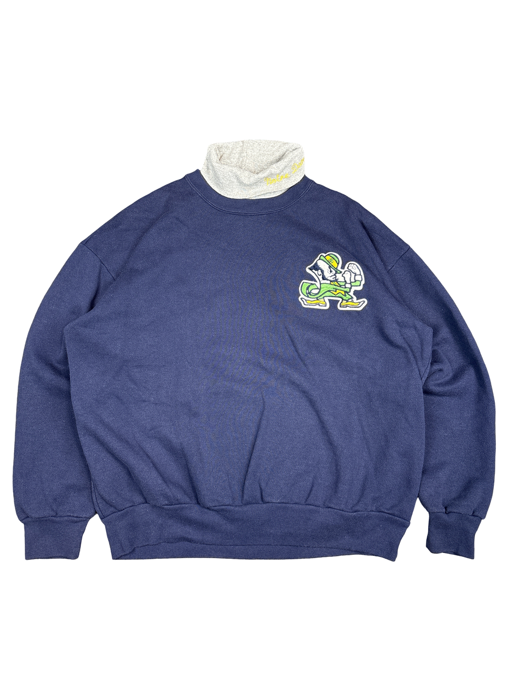 1990s Notre Dame Fighting Irish Graphic Sweatshirt (2XL)