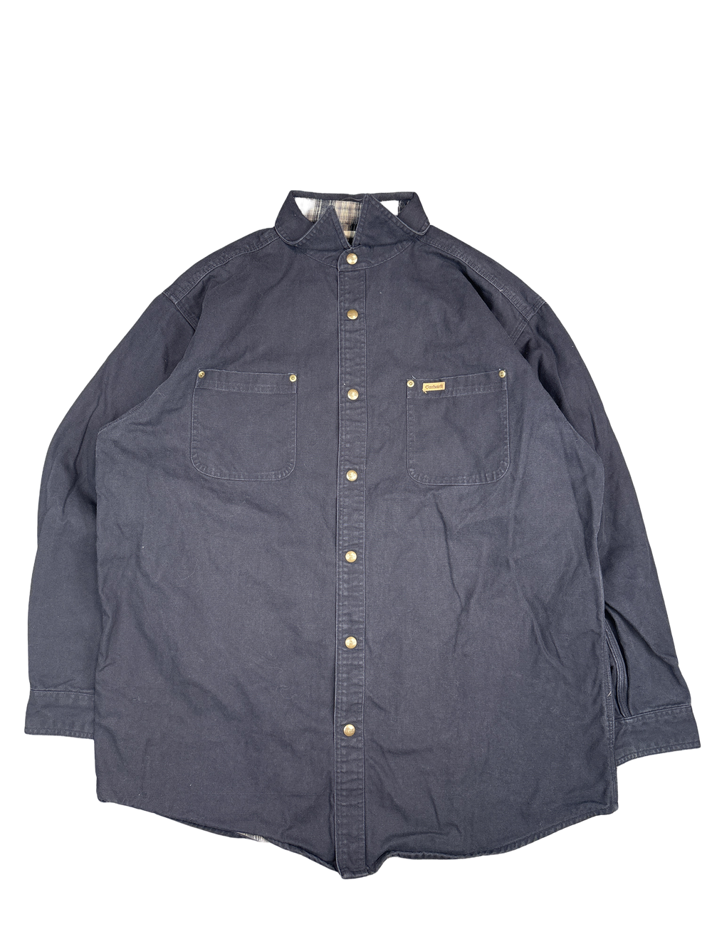 Carhartt Heavy Cotton Button-Up Work Shirt (XL)