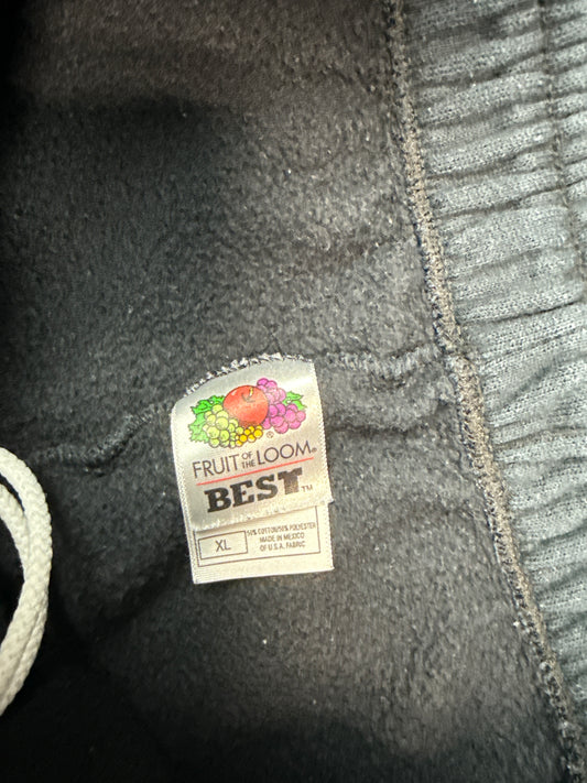Fruit of the Loom Best Black Graphic Sweatpants (XL)