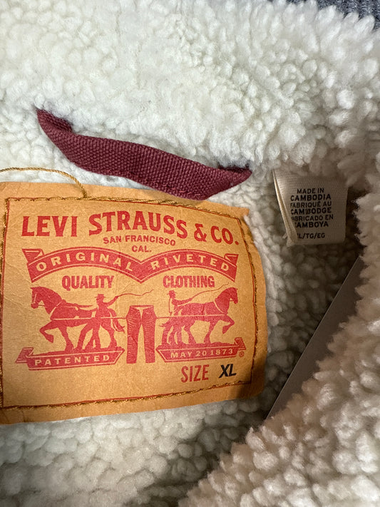 Levi's Sherpa Lined Trucker Jacket (XL)