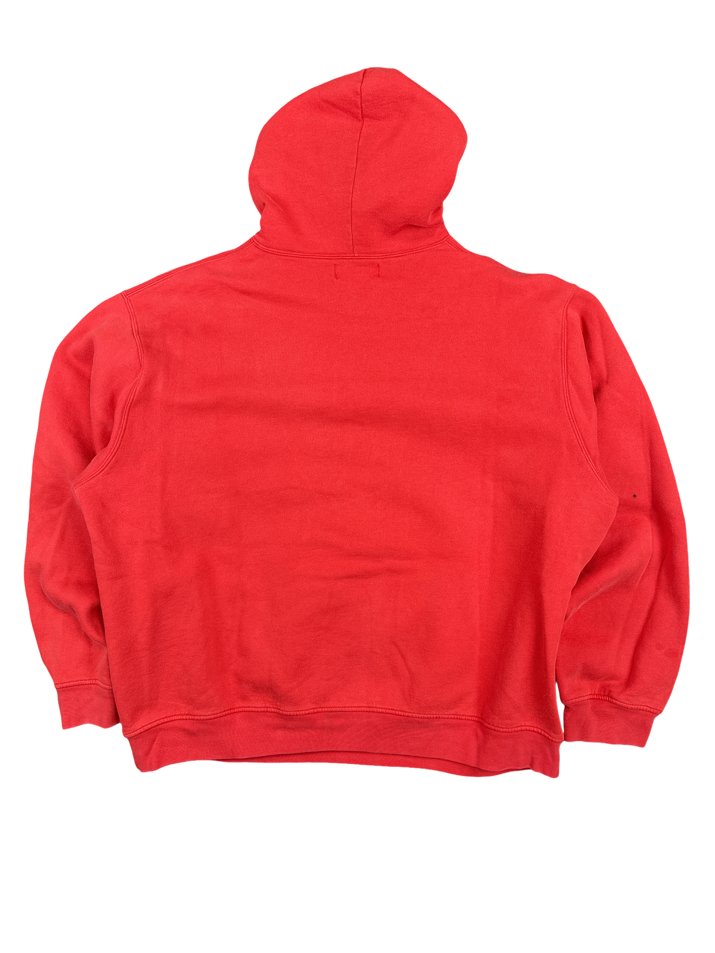 Polo Ralph Lauren Red and Navy Colorblock Hoodie (XXL)