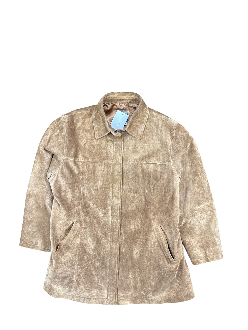 Classic AMI Brown Leather Jacket (L)