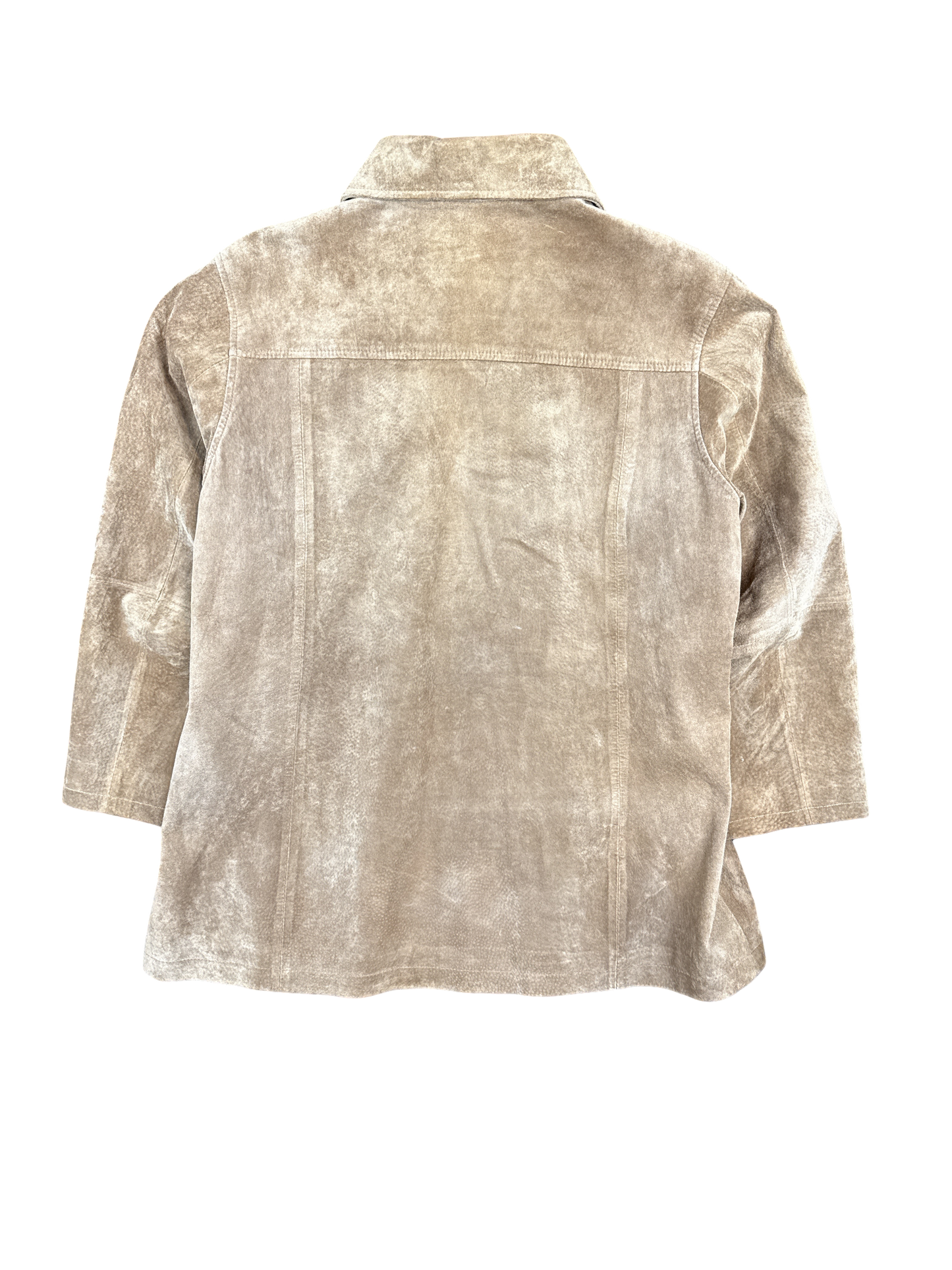 Classic AMI Brown Leather Jacket (L)