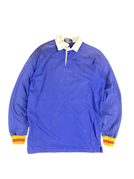 1990s Polo Ralph Lauren Rugby Shirt (L)