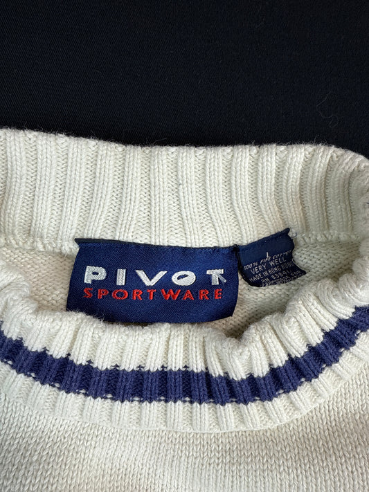 1990s Pivot Sportware Golf Embroidered Pullover (L)
